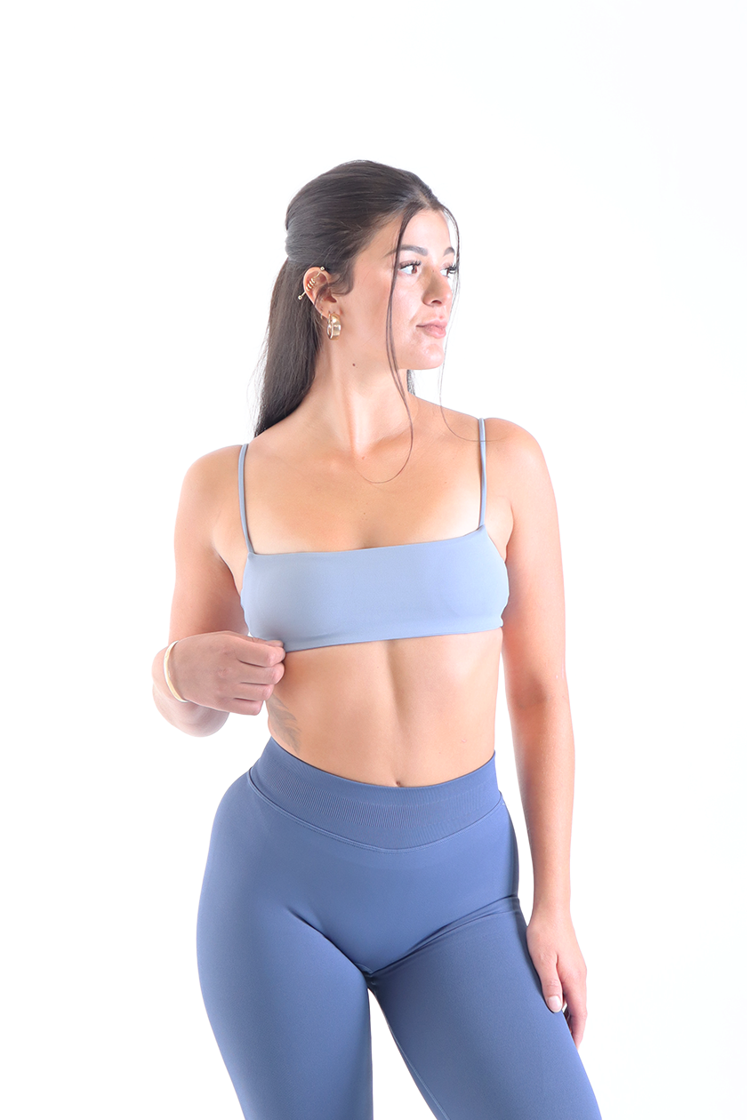 UC025 Align Sports Bra - Sky Blue