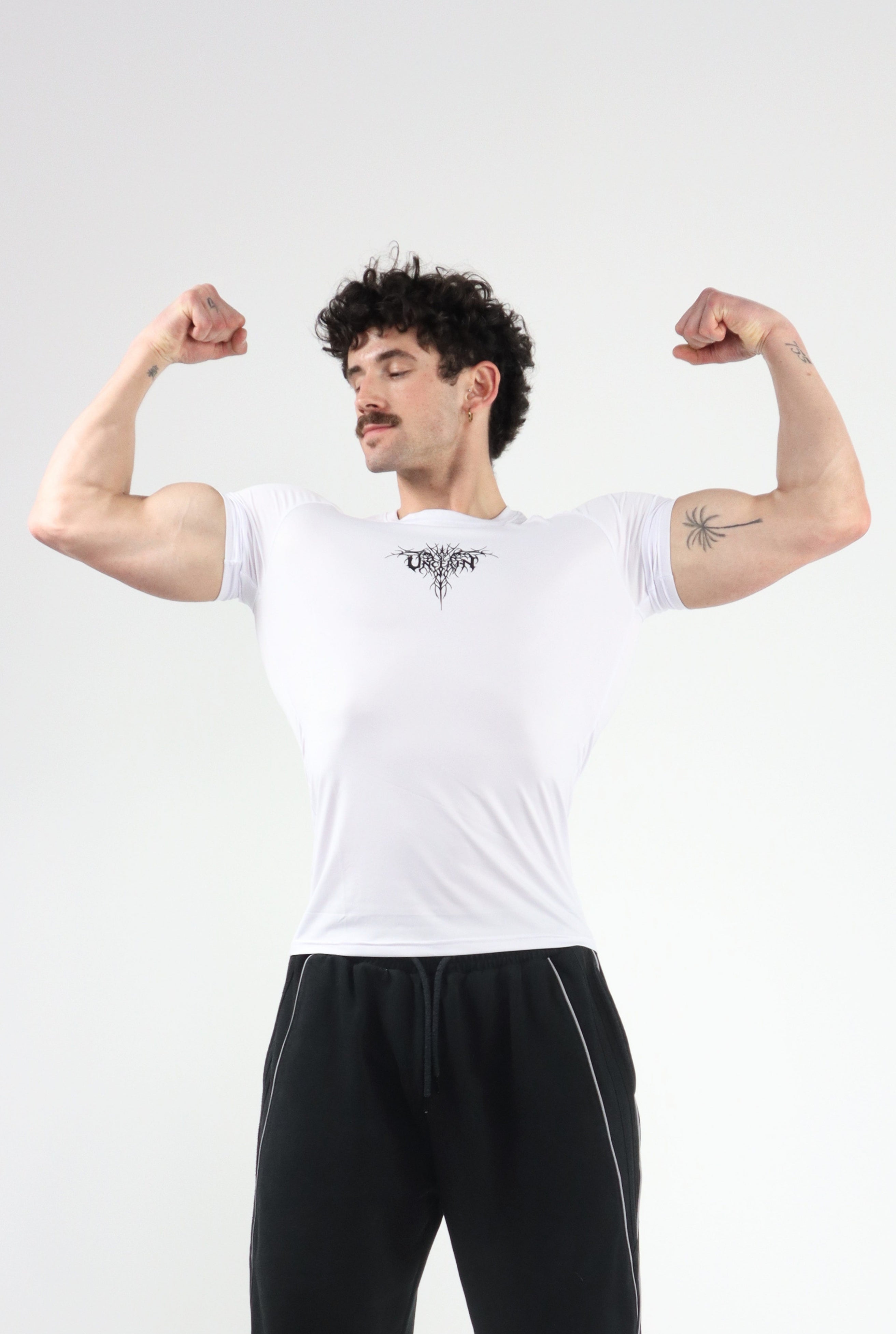 UC023 Envy Compression Tee - White