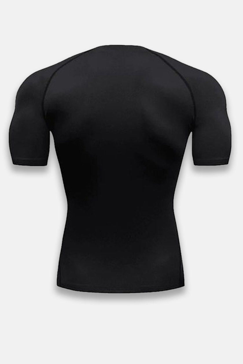 UC08 Resurgence Compression Tee - Black/White