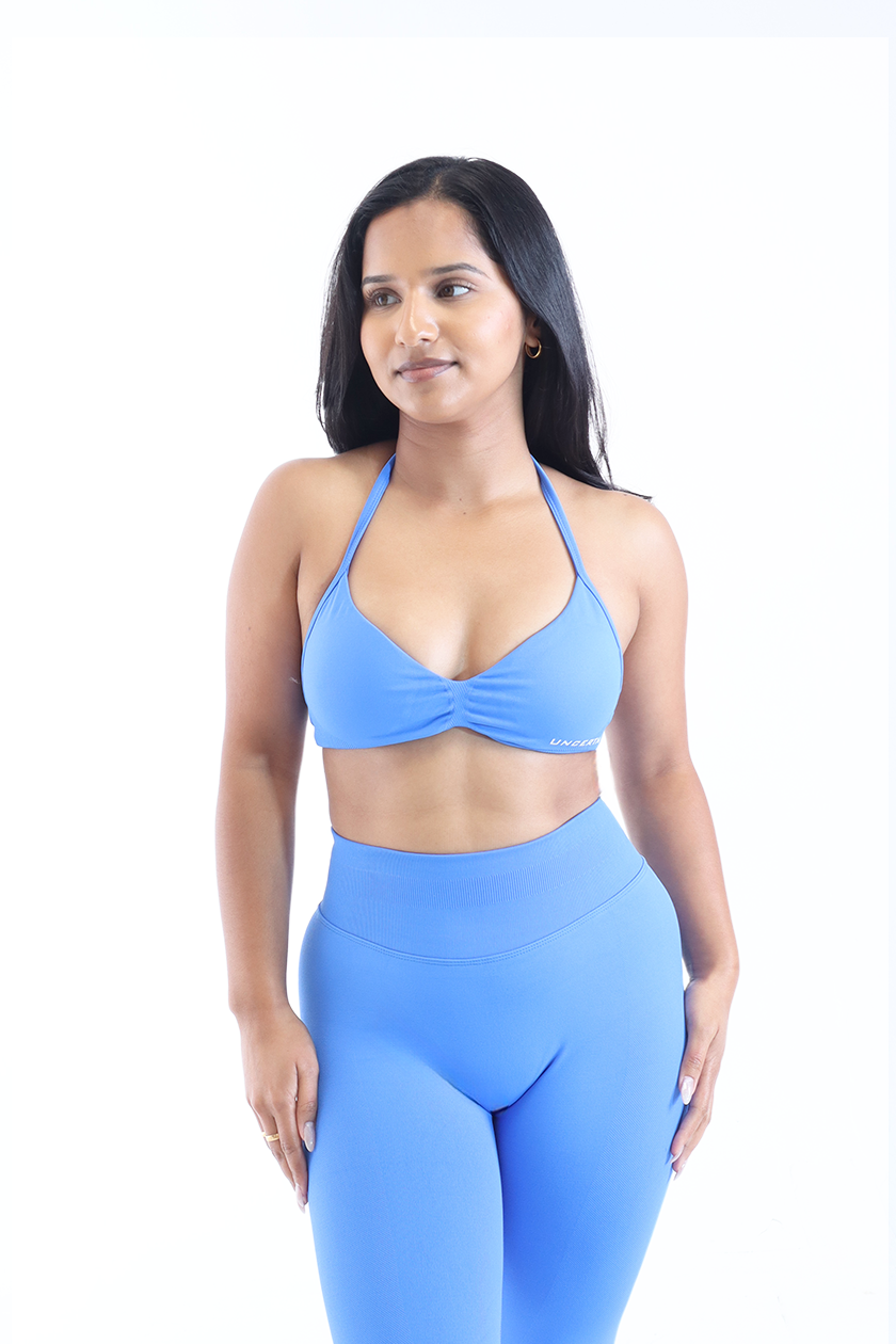 UC018 Elevate Backless Sports Bra - Active Blue