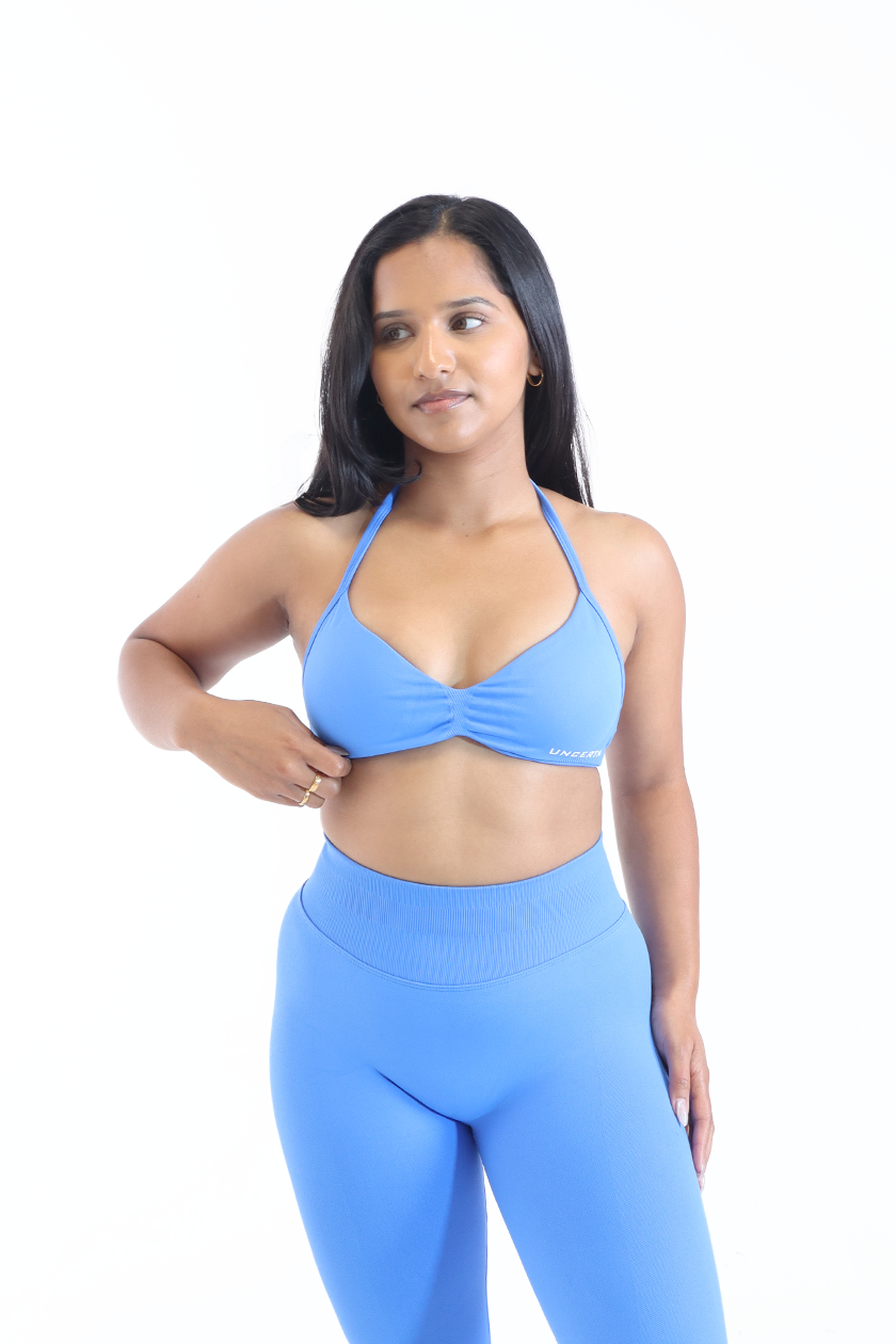 UC018 Elevate Backless Sports Bra - Active Blue