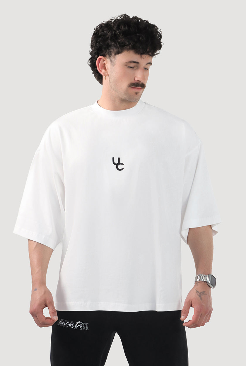UC05 Essential Super Oversized Tee V2 - White