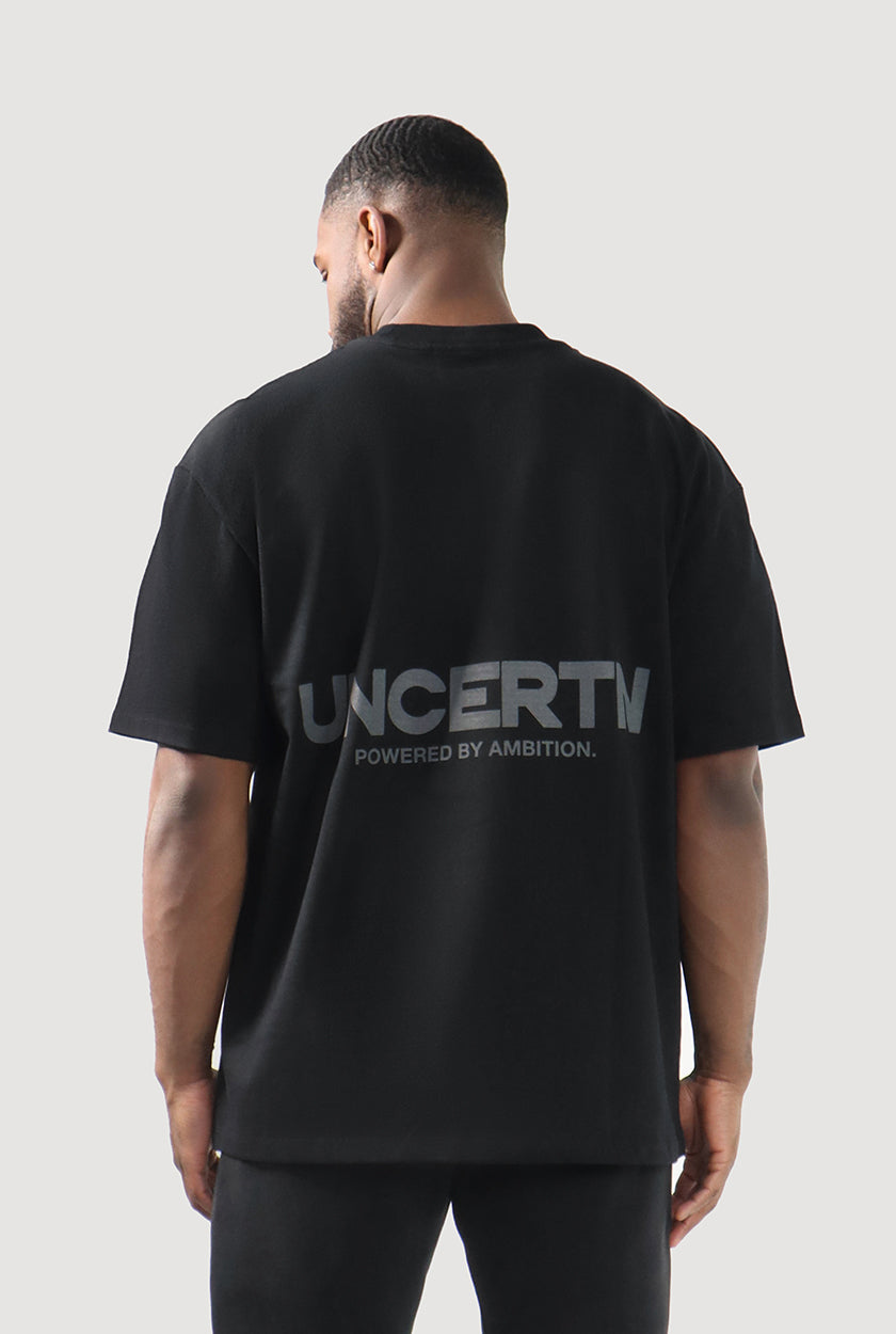 UC041 Foundation Oversized Tee - Black