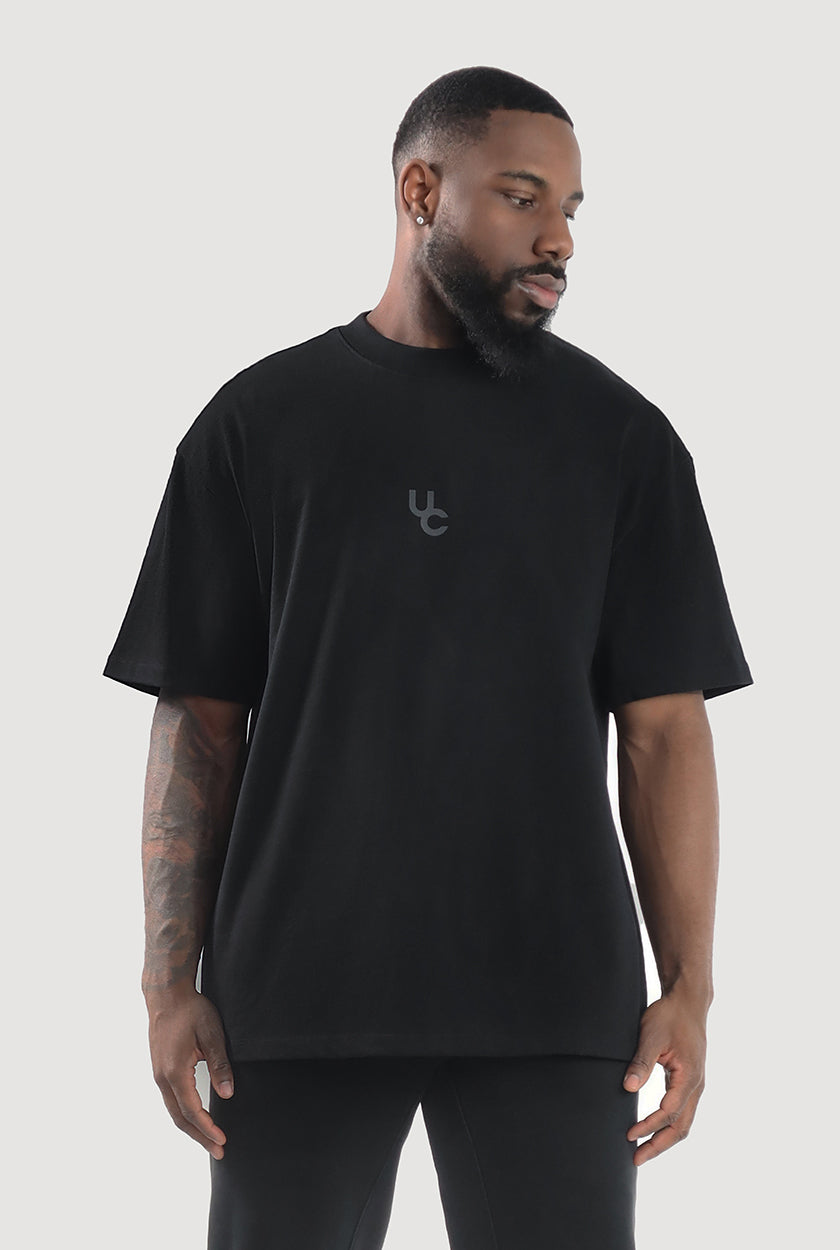 UC041 Foundation Oversized Tee - Black