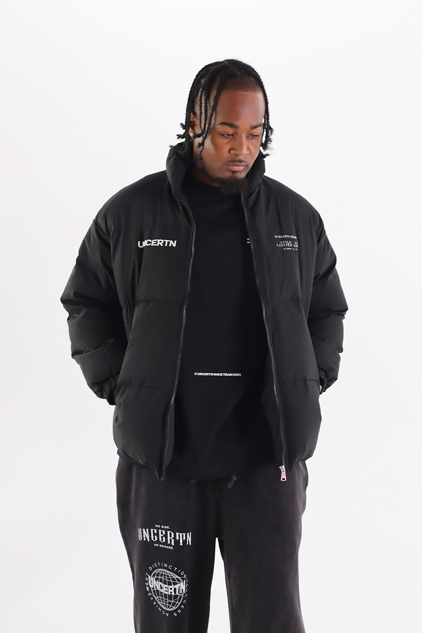 UC017 Element Puffer Jacket - Black