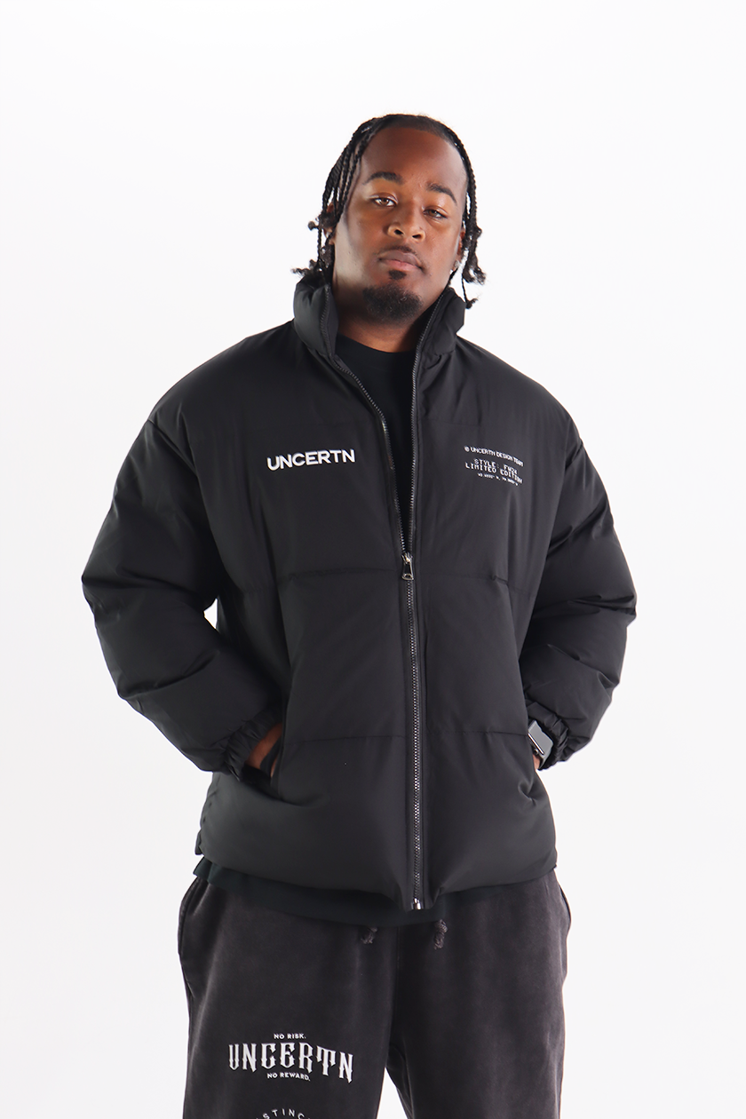 UC017 Element Puffer Jacket - Black