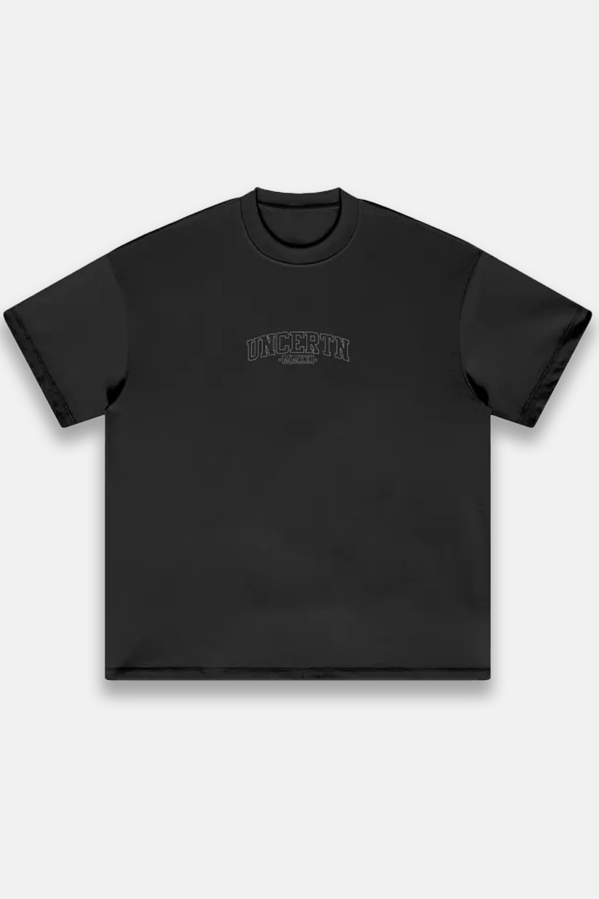 UC011 Phantom Oversized Tee - Black