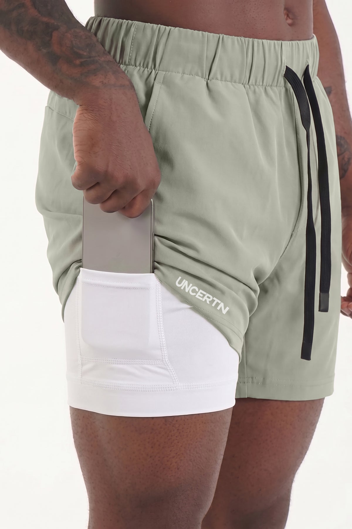 UC032 Summit Liner Shorts - Sage Green