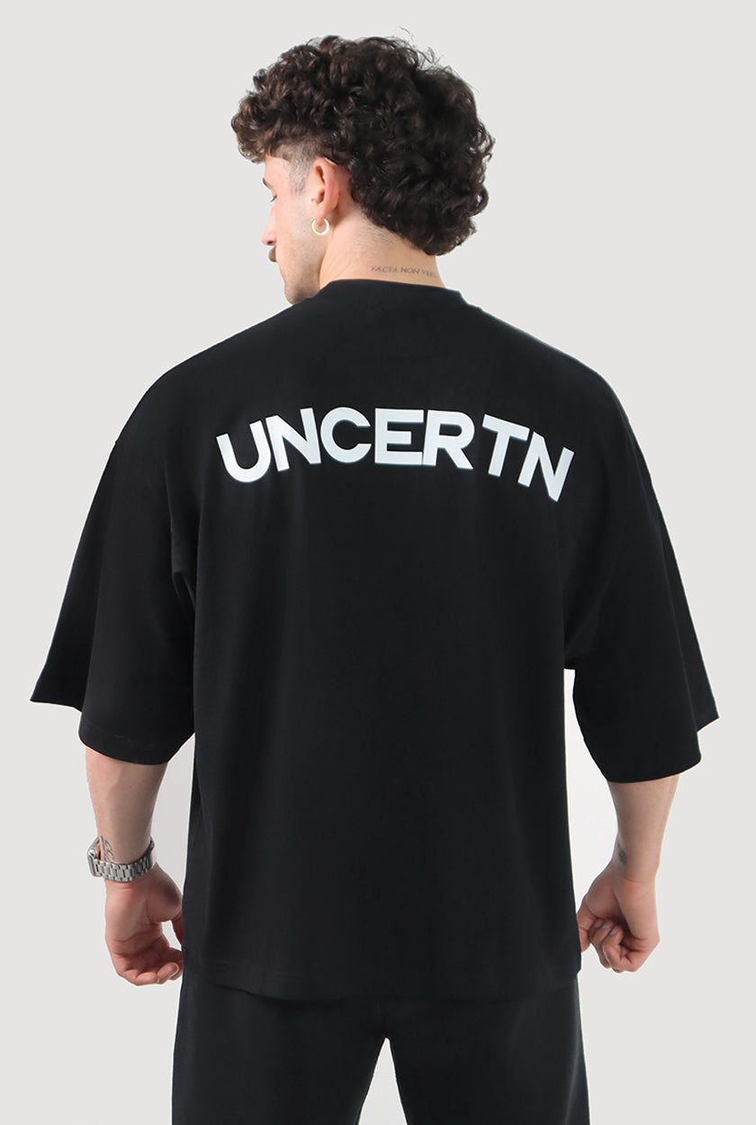 UC05 Essential Super Oversized Tee V2 - Black