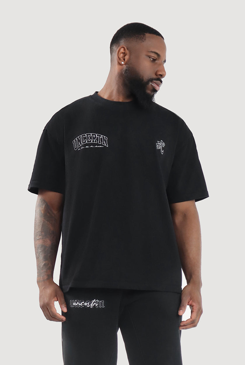 UC040 Samurai Oversized Tee - Black