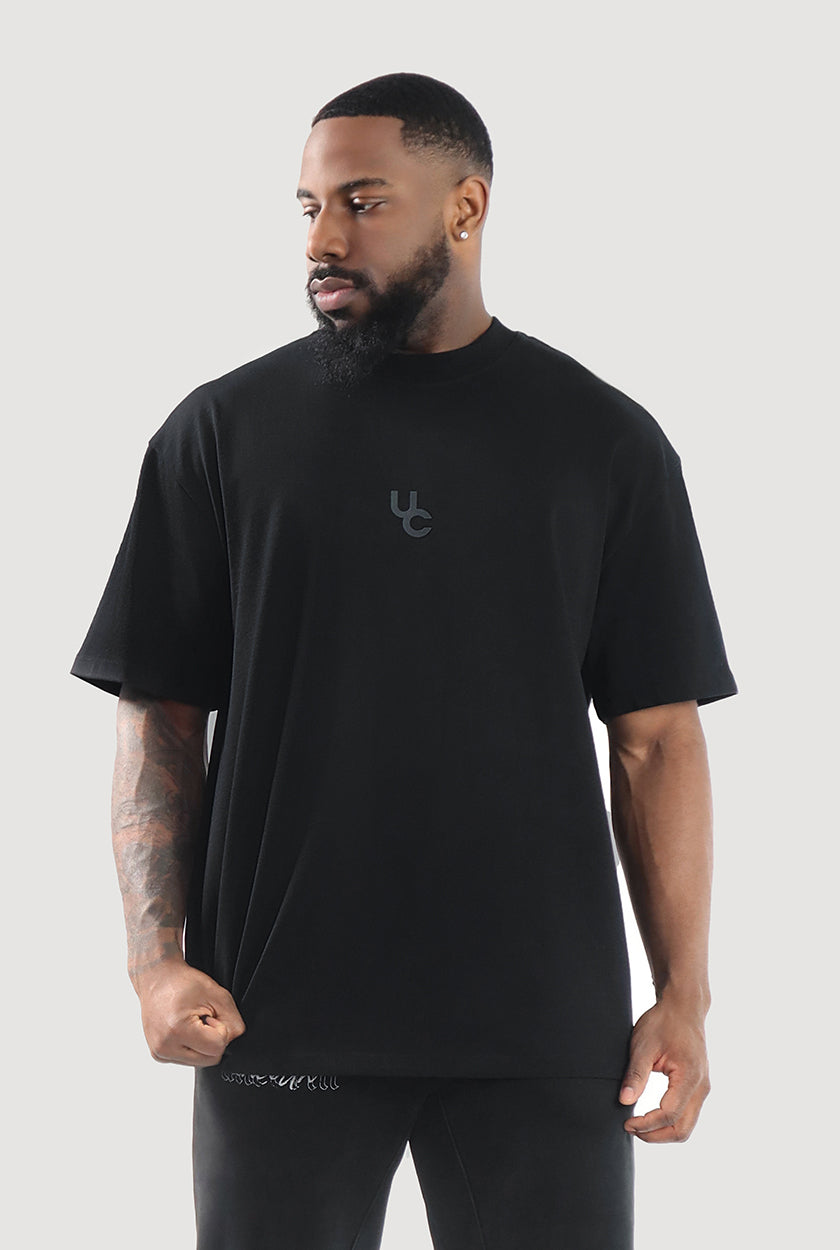 UC041 Foundation Oversized Tee - Black