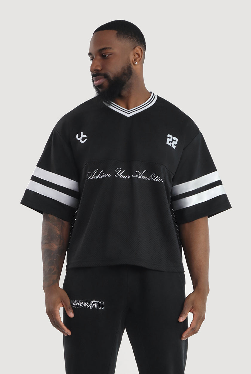 UC029 Mesh Cropped Jersey