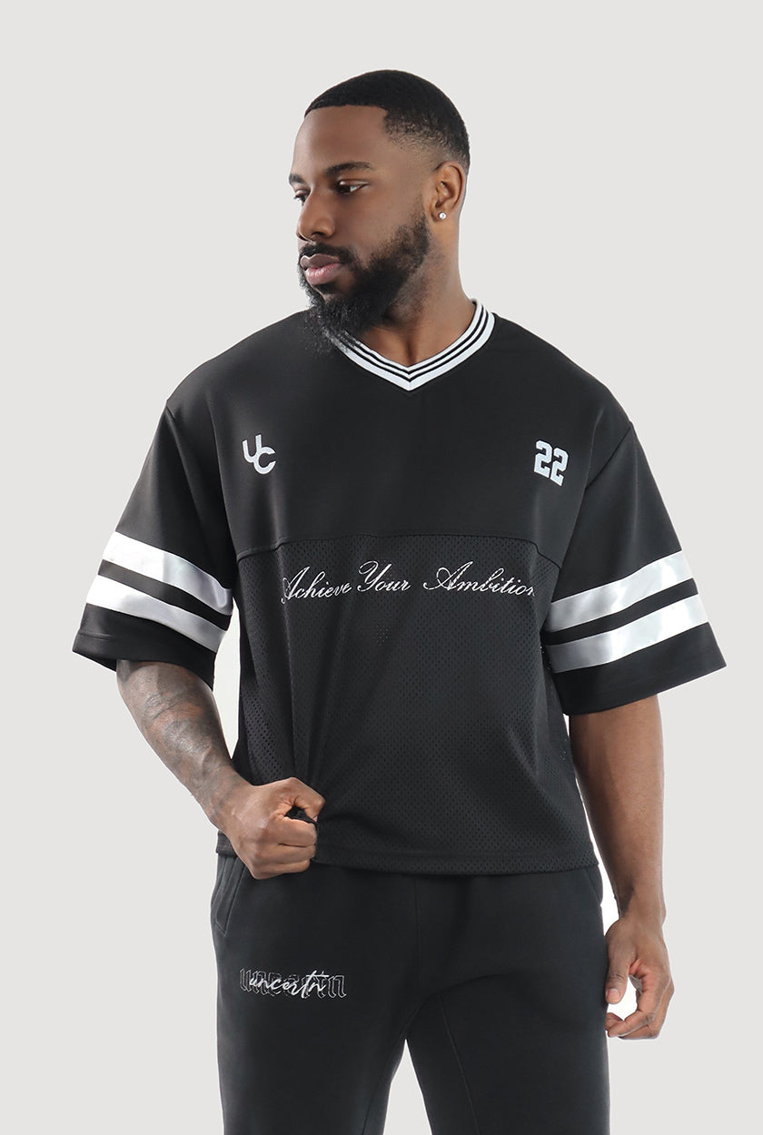 UC029 Mesh Cropped Jersey