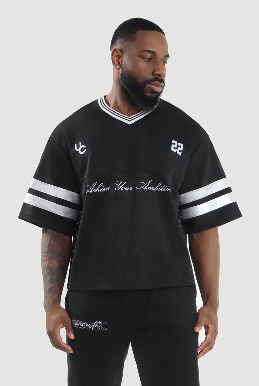 UC029 Mesh Cropped Jersey