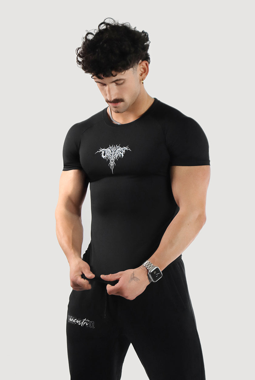 UC023 Envy Compression Tee - Black
