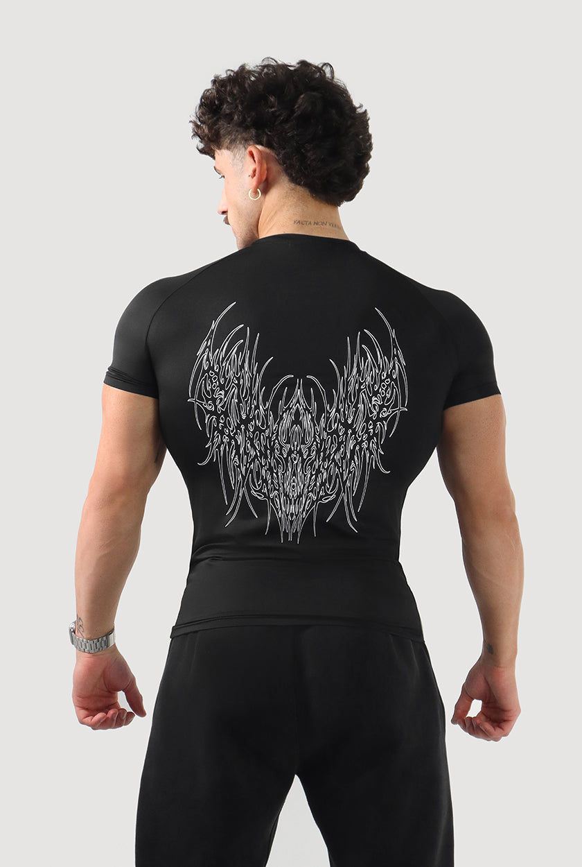 UC045 Venom Compression Tee - Black
