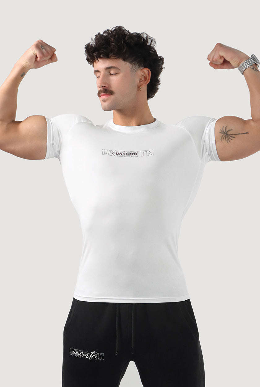 UC06 Refresh Compression Tee - White
