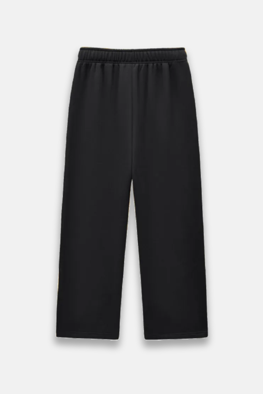 UC048 Shadow Oversized Stitched Joggers - Black