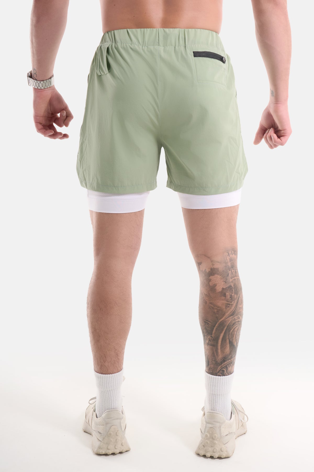 UC032 Summit Liner Shorts - Sage Green