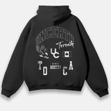 UC011 Phantom Oversized Hoodie - Black