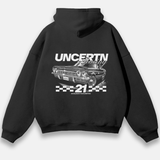 UC013 Racing Team Oversized Hoodie - Black