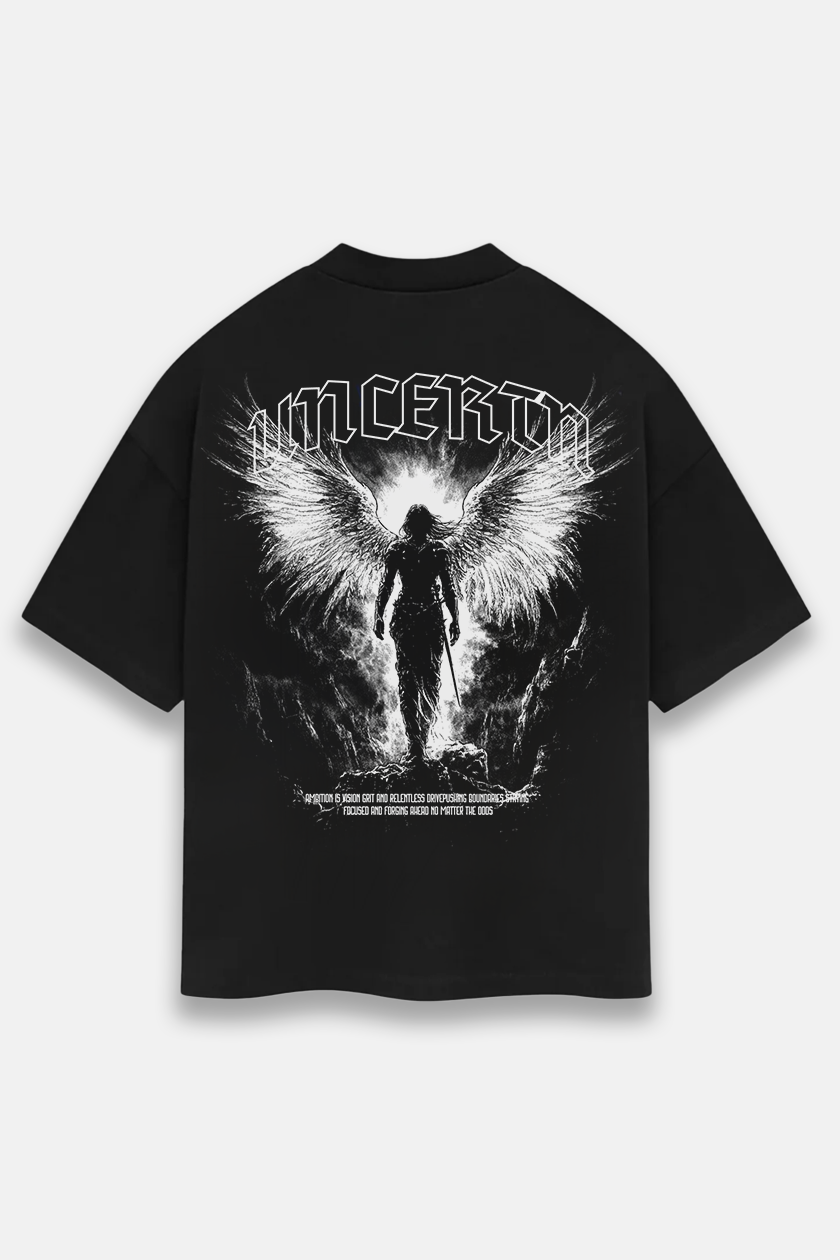 UC020 Triumph Oversized Tee - Black