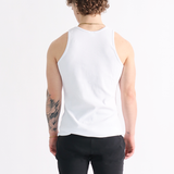 UC01 Arrival Ribbed Scoop Tank - White