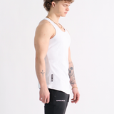 UC01 Arrival Ribbed Scoop Tank - White